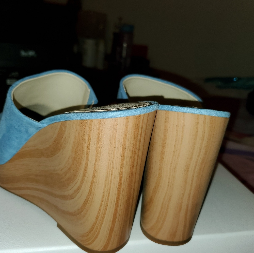 Suede Mules